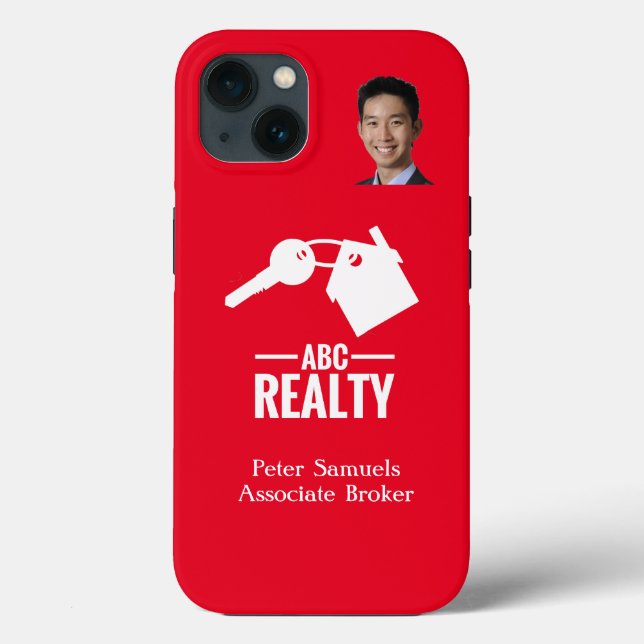 Real Anwesen Red Branded iPhone 13 Case-Mate Hülle (Rückseite)