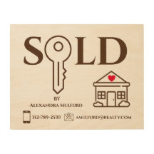 Real Anwesen Sold Sign