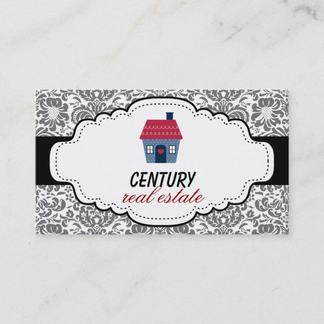 Real Anwesen Visitenkarte (Vorderseite)