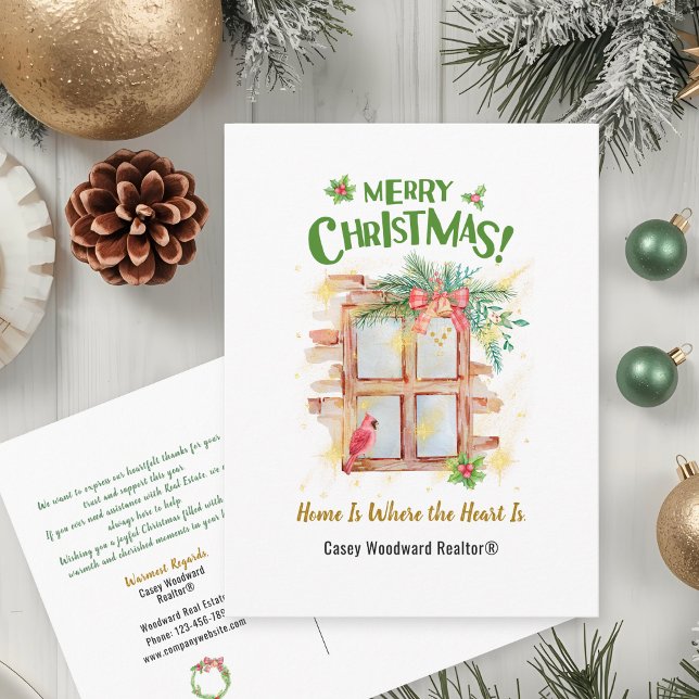 Real Anwesen Zuhause ist, wo das Herz Weihnachten  (Von Creator hochgeladen)