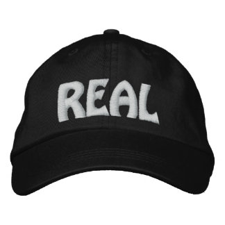 REAL BESTICKTE BASEBALLKAPPE