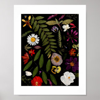 Real Blume Art Summer Hütte Garden Poster