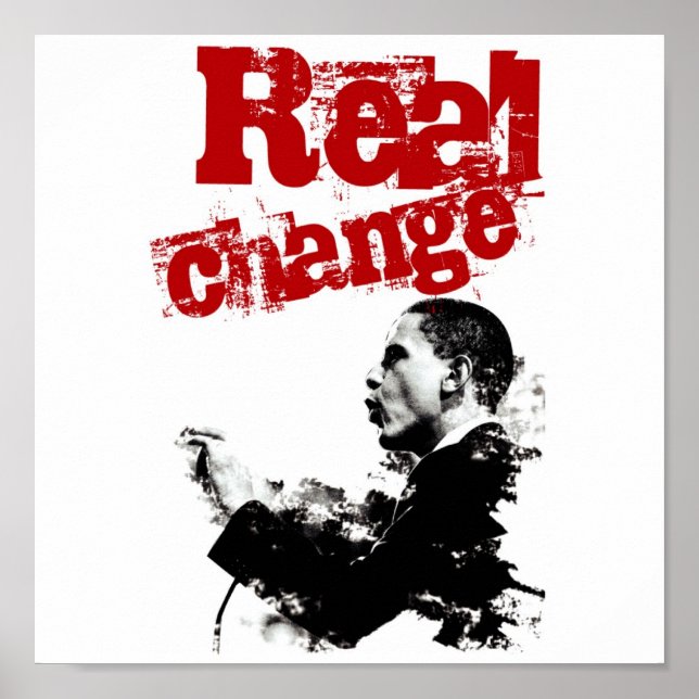 Real Change Poster (Vorne)