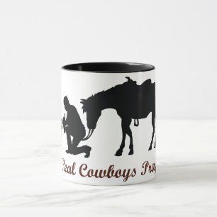 Real Cowboys beten Tasse