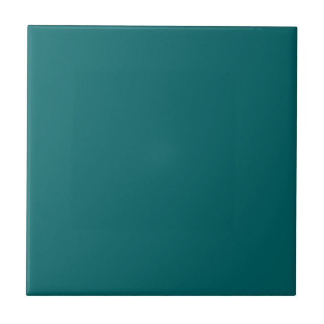 Real Dark Aquamarin Square Küche und Bad Fliese (Vorderseite)