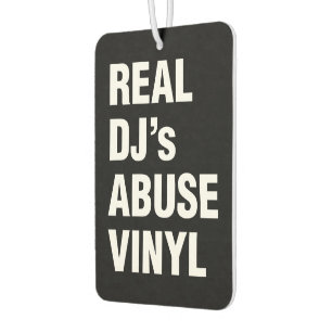 REAL DJ's MISSBRAUCH VINYL Autolufterfrischer