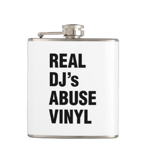 REAL DJ's MISSBRAUCH VINYL Flachmann