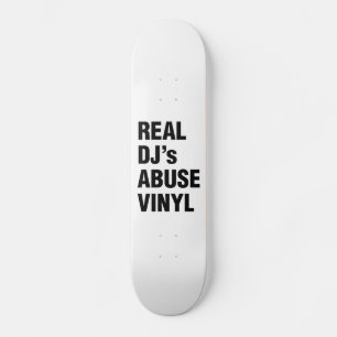 REAL DJ's MISSBRAUCH VINYL Skateboard
