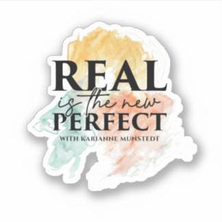 Real est le nouveau Sticker en Vinyle de coton par