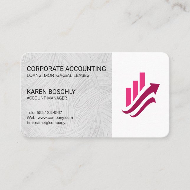 Real Estate | Account Manage | Corporate Fintech  Visitenkarte (Vorderseite)