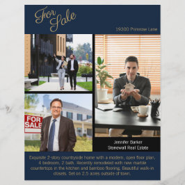 Real Estate Agent | Custom Logo Property Branding Flyer