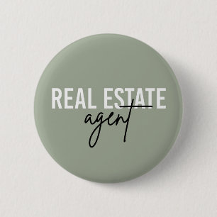 Real Estate Agent Gifts for Realtor Button