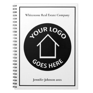 Real Estate Company Add Your Custom Logo Realtor Notizblock