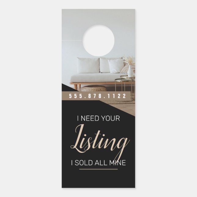 Real Estate Door Hanger Türanhänger (Vorderseite)