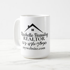 Real Estate Marketing Custom Realtor Kaffeetasse