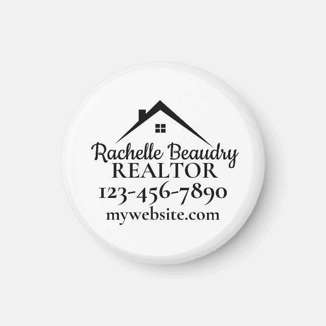 Real Estate Marketing Custom Realtor Magnet (Vorne)