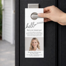 Real Estate White Modern Script Photo Business 