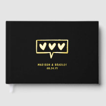 Real Foil Moderne Liebe hört Hochzeiten