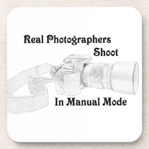 Real Fotografen Getränkeuntersetzer