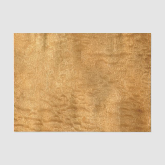 Real gescannte Pommele Sapele Veneer Woodgrain Seidenpapier (Vorderseite)