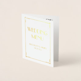 Real Gold Foil Folienkarte