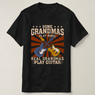 Real Grandpas Play Gitarre lustiger T - Shirt