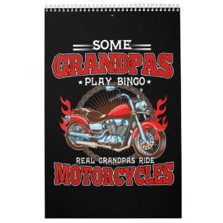 Real Grandpas Ride Motorräder Motorrad Lover Kalender