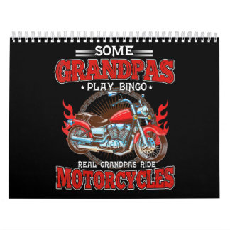 Real Grandpas Ride Motorräder Motorrad Lover Kalender