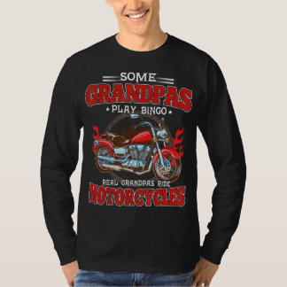 Real Grandpas Ride Motorräder Motorrad Lover T-Shirt