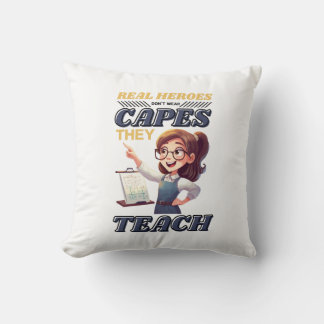 Real Heroes Teach Kissen - Lehrerempfehlung
