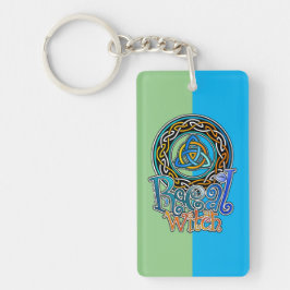 Real Hexe Schlüsselanhänger