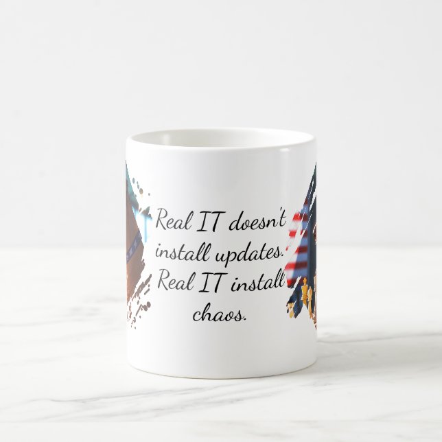 Real IT Kaffeetasse (Mittel)