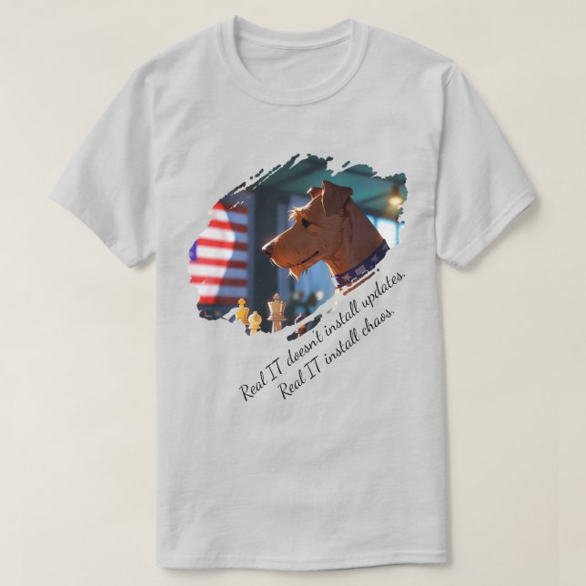 Real IT T-Shirt (Design vorne)