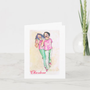 Real Joty Girls Note Cartes pour la Sorority Girl
