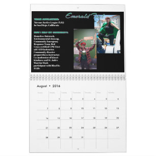 Real Life She-Heroes & Villains 2016-17 Kalender