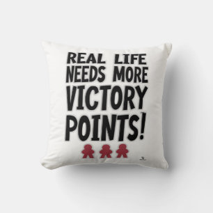 Real Life Victor Points Board Gamer Lifestyle Kissen