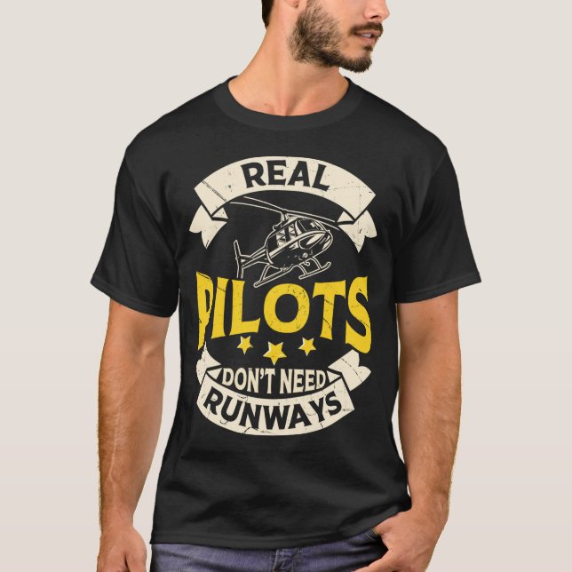 Real Lots Dont Need Runways Long Sleeve  T-Shirt (Vorderseite)