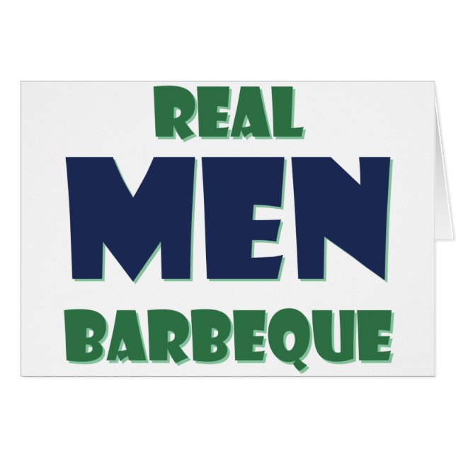 Real Men Barbeque (Vorderseite (Horizontal))