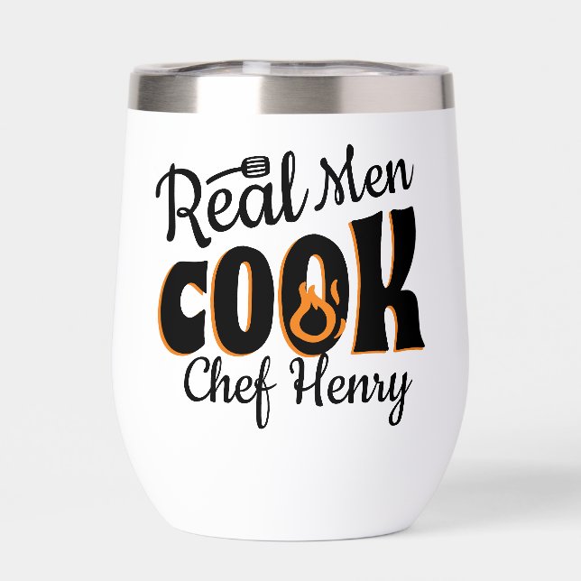 Real Men Cook Black (Rückseite)