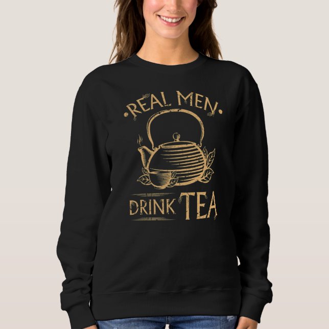 Real Men Drink Tee Kräutertee Chai Green Tee Drink (Vorderseite)