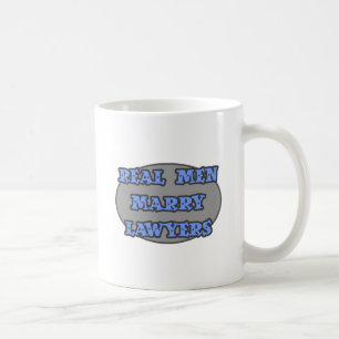 Real Men heiraten Anwälte Kaffeetasse