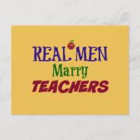 Real Men heiraten Lehrer