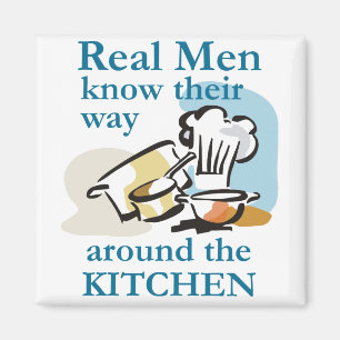 Real Men kennen Magnet