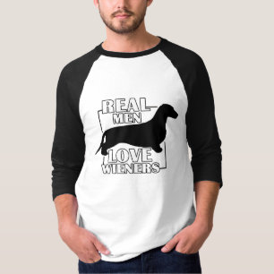 Real Men LIEBE Dackeln T-Shirt