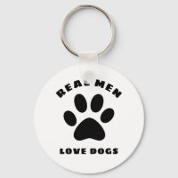 Real Men Liebe Hunde Benutzerdefinierter Text Pers