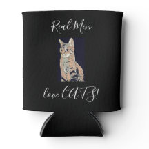 Real Men Liebe Katzen
