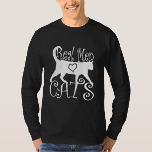 Real Men Liebe Katzen T-Shirt
