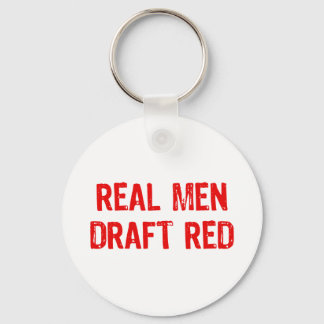 Real Men - Red Schlüsselanhänger