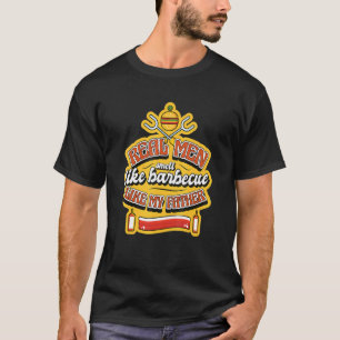Real Men riechen wie Barbecue Funny Pitmaster Fath T-Shirt