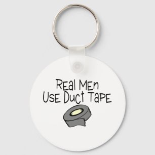 Real Men verwenden Duktband Schlüsselanhänger